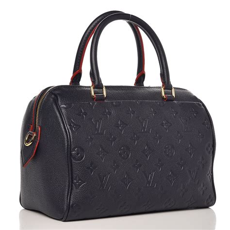 louis vuitton empreinte speedy bandouliere 30 nm marine rouge